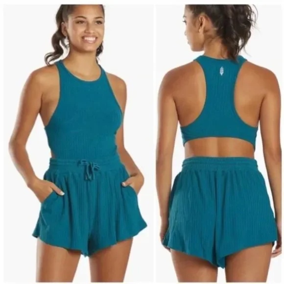 Free People Movement Blissed Out Sleeveless Romper Size XS - Picture 12 of 12